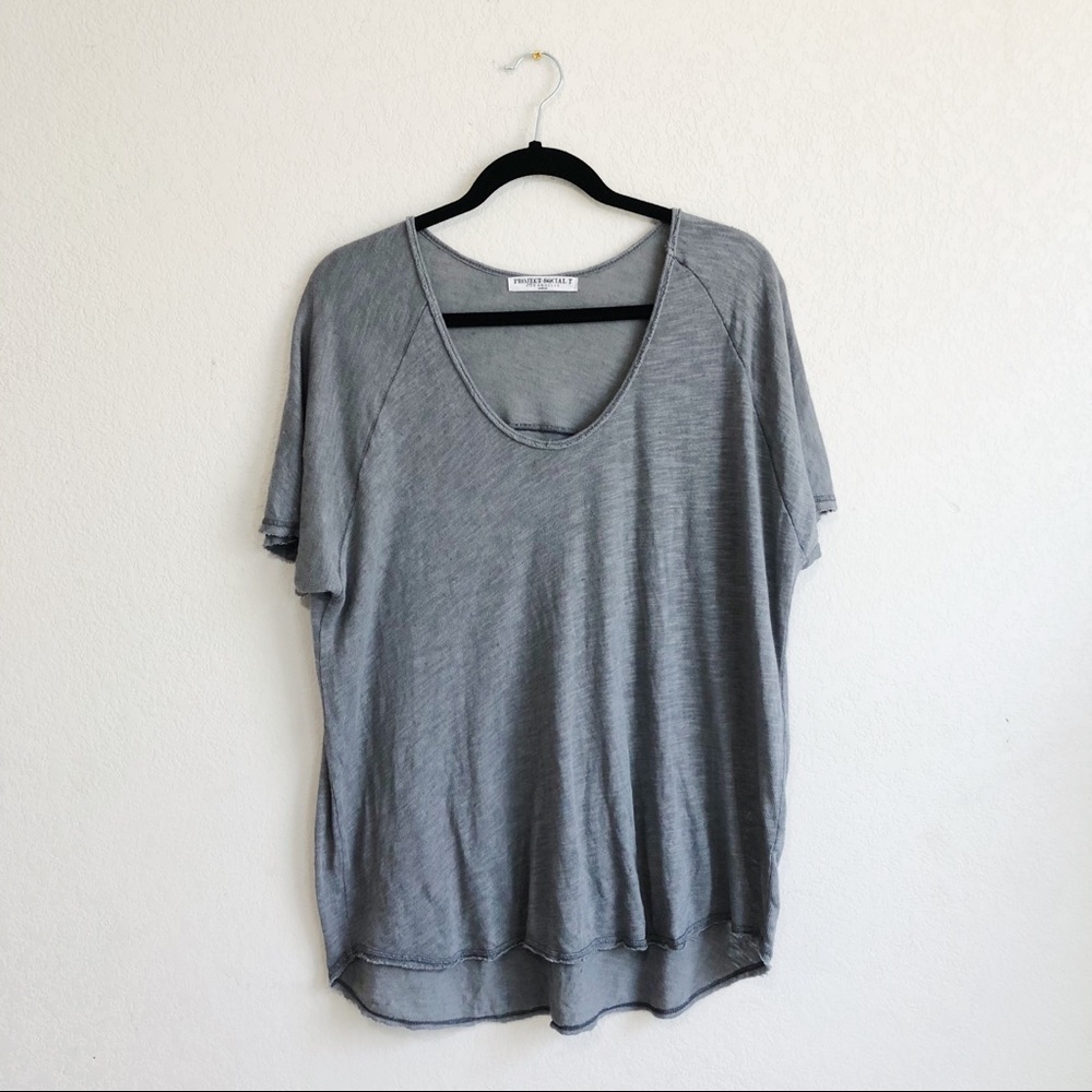 ⚡️SALE⚡️Project Social T Raglan Scoop Neck Tee